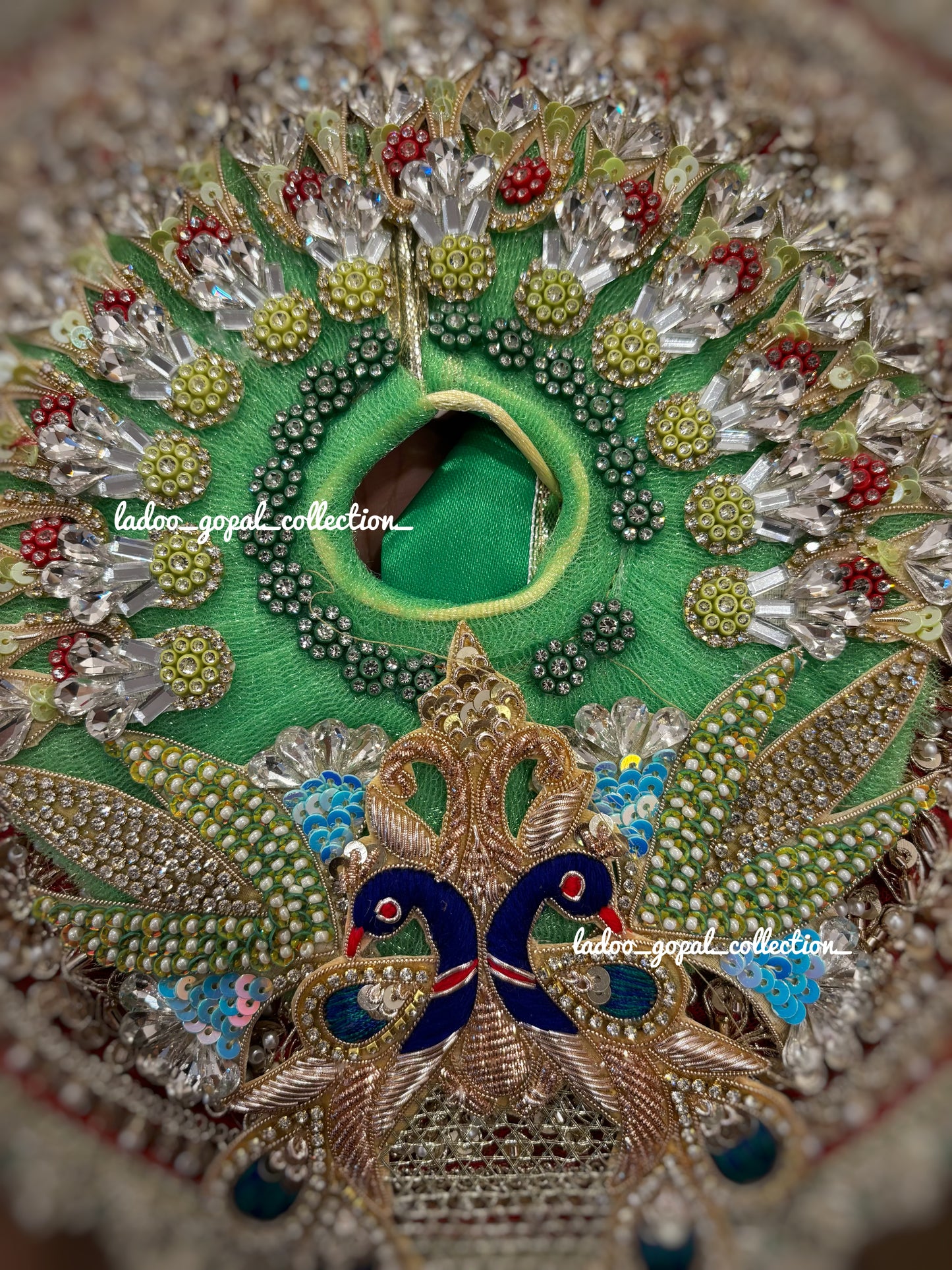 Mayur Poshak for laddu gopal ll Premium Collection
