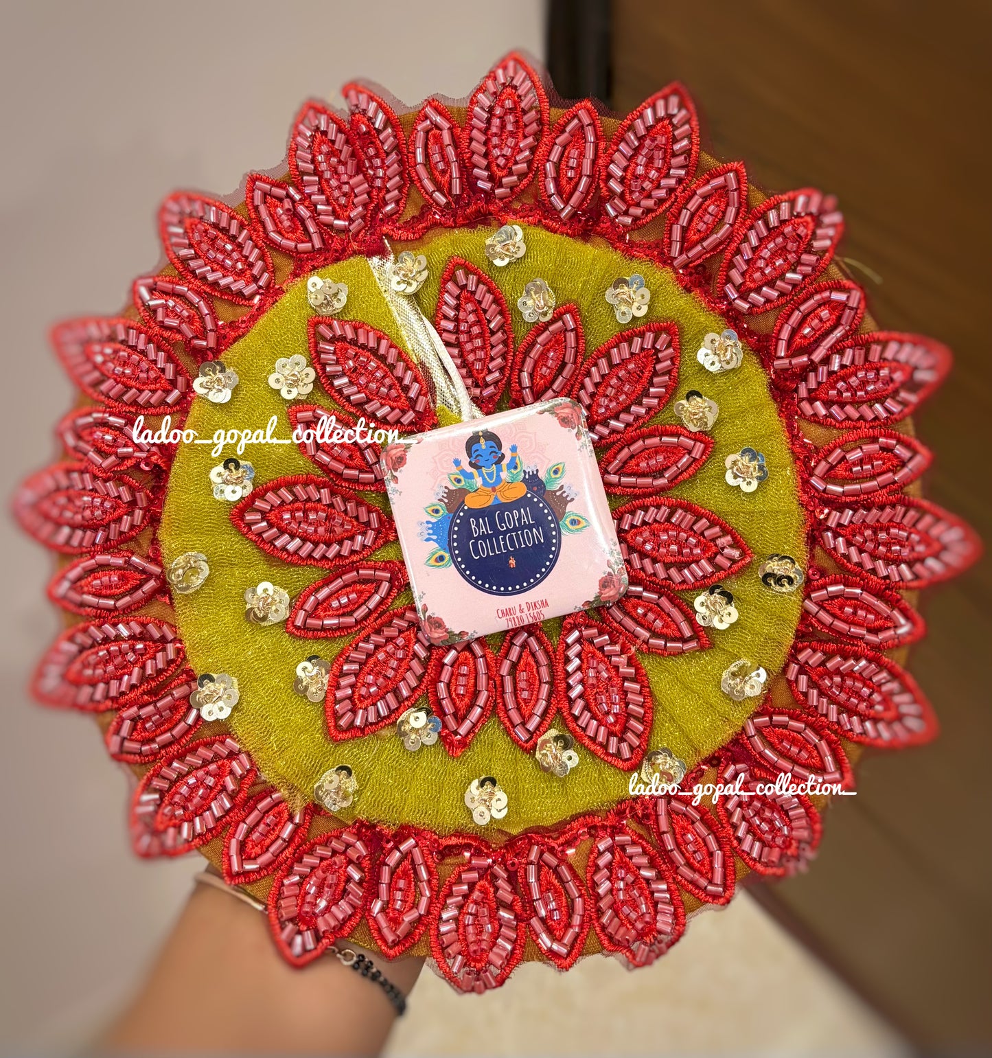 Rang Poshak for laddu gopal size 4