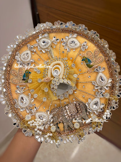 Gajraj poshak for laddu gopal