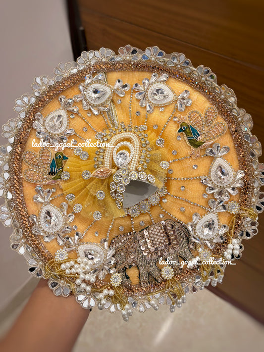 Gajraj poshak for laddu gopal
