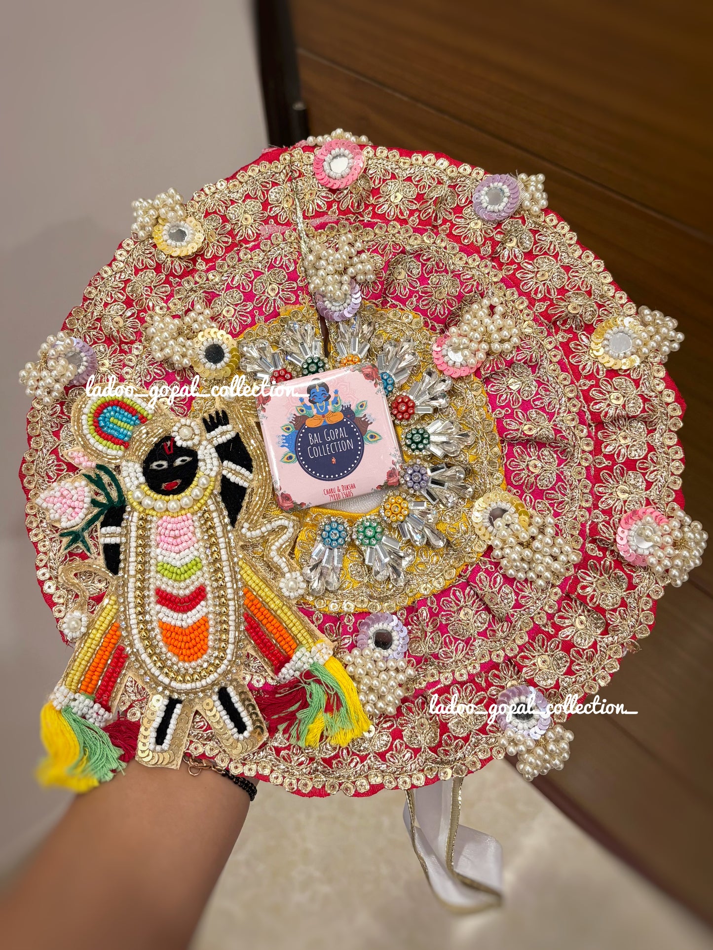 Shreenath ji Poshak for laddu gopal ll Premium Collection