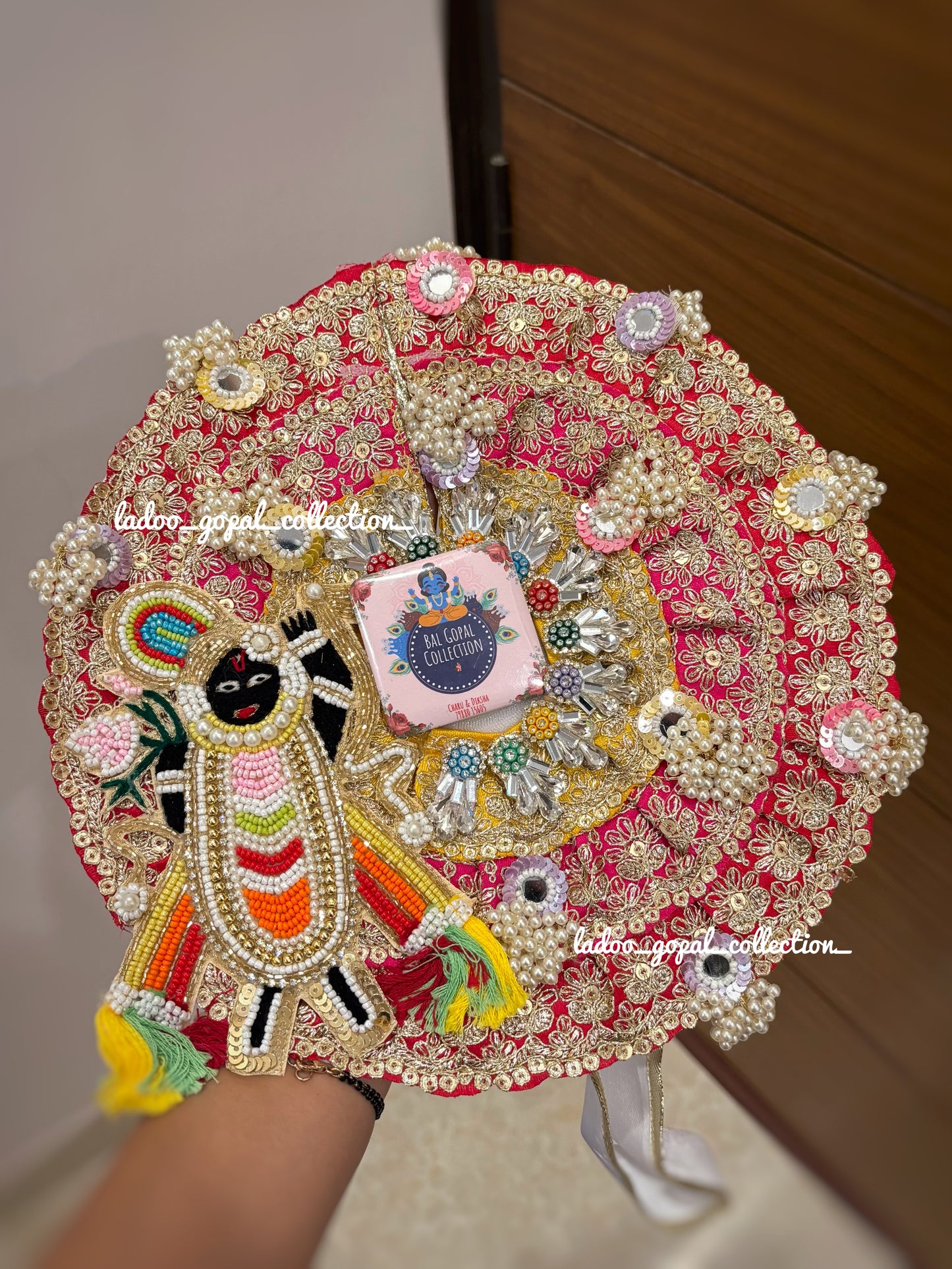 Shreenath ji Poshak for laddu gopal ll Premium Collection
