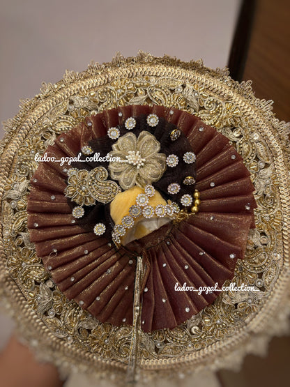 Brown Royal Poshak for laddu gopal ll Premium Collection