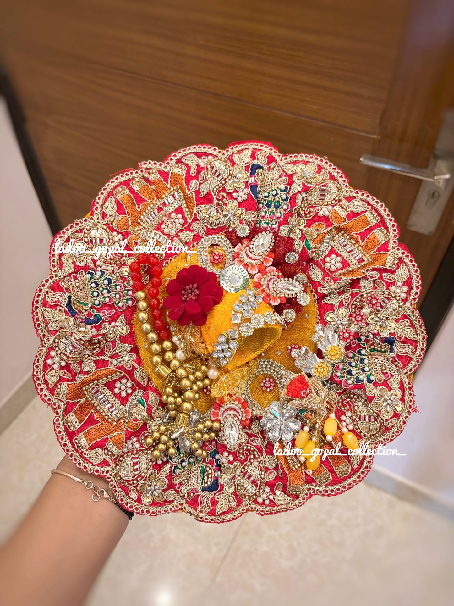Pitambar Poshak for laddu gopal ll Premium Collection
