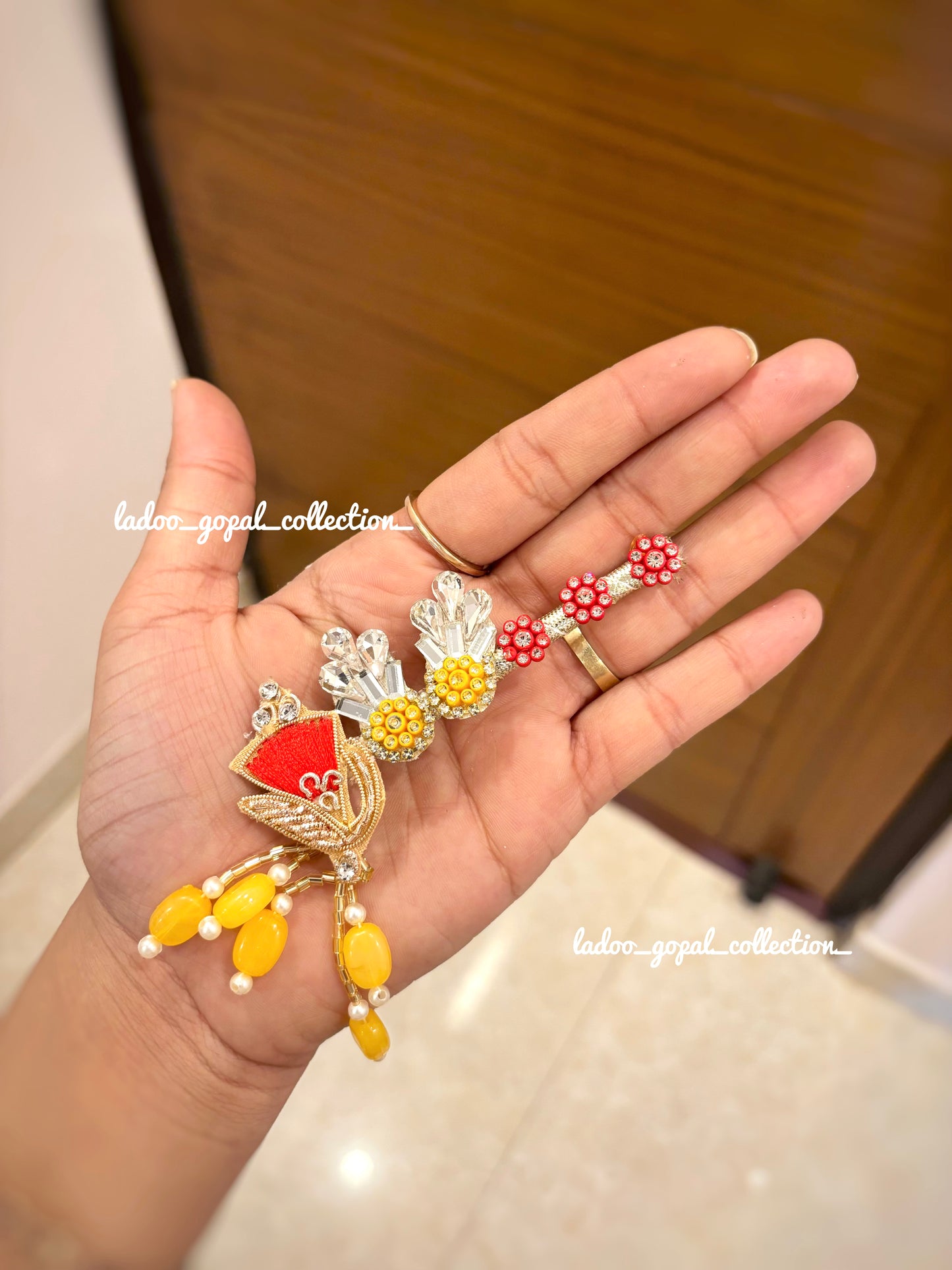 Pitambar Poshak for laddu gopal ll Premium Collection
