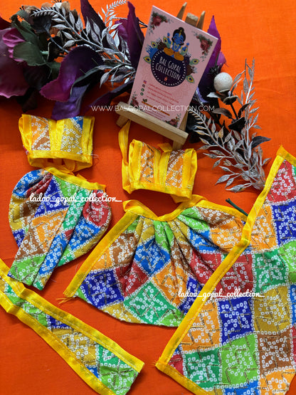 Cotton RK Poshak for Radha Krishna