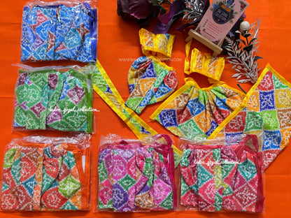 Cotton RK Poshak for Radha Krishna