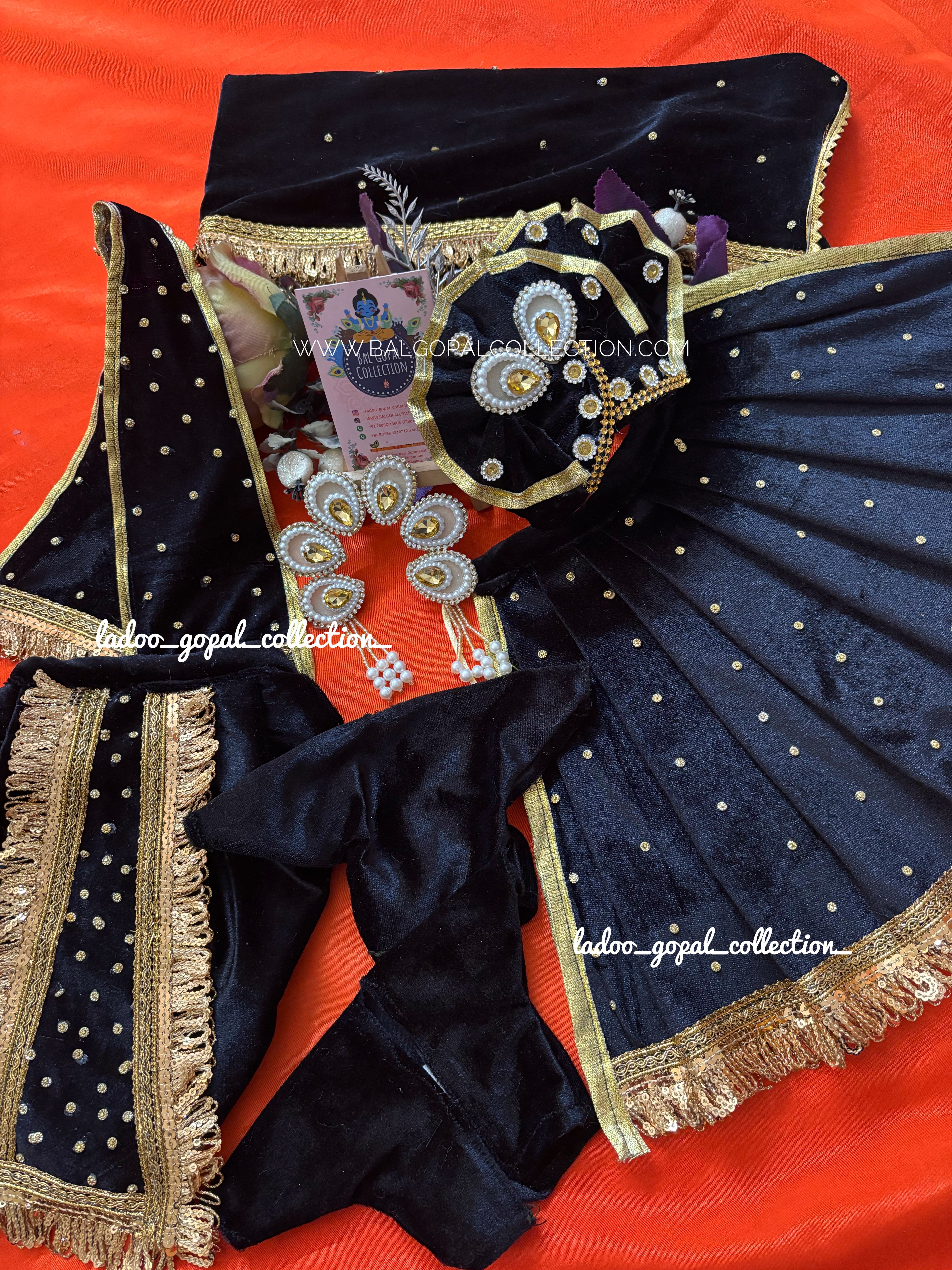 Radha-krishna Poshak (RK Set) – Bal Gopal Collection