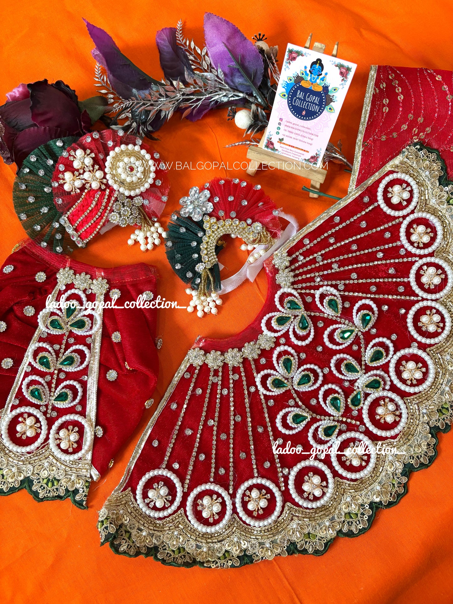 Shahi radha krishna poshak (RK Set)