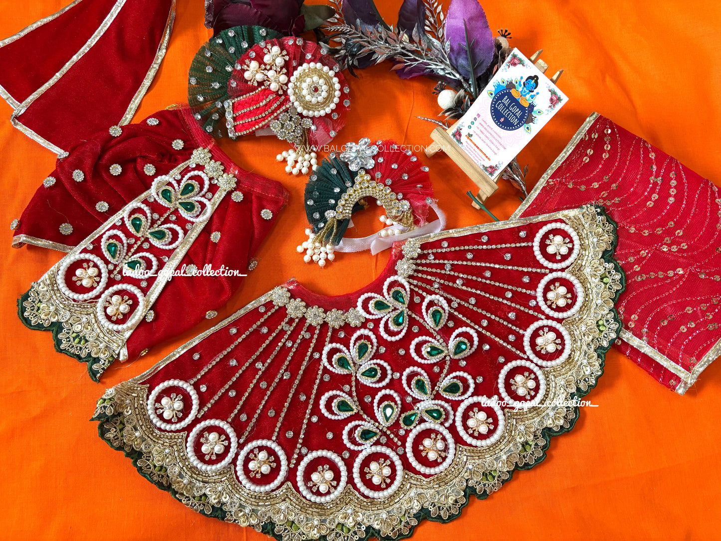Shahi radha krishna poshak (RK Set)