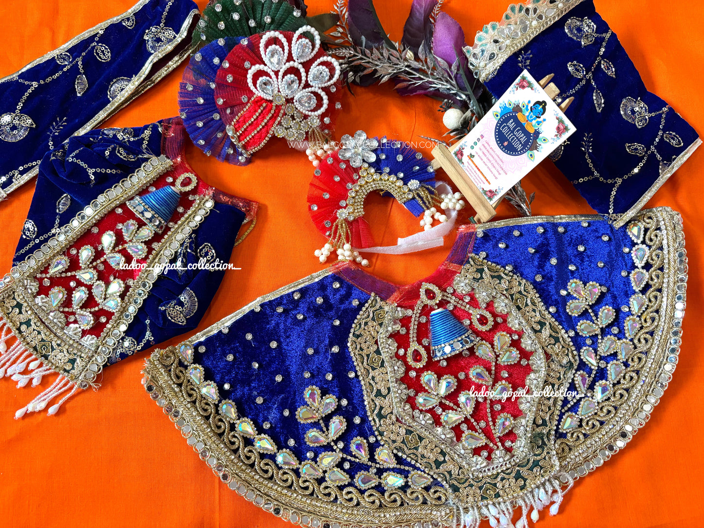 Shahi radha krishna poshak (RK Set)
