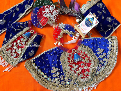 Shahi radha krishna poshak (RK Set)