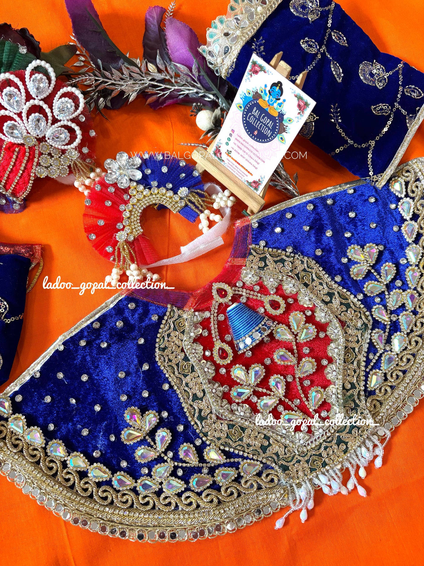 Shahi radha krishna poshak (RK Set)