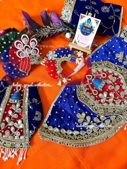 Shahi radha krishna poshak (RK Set)