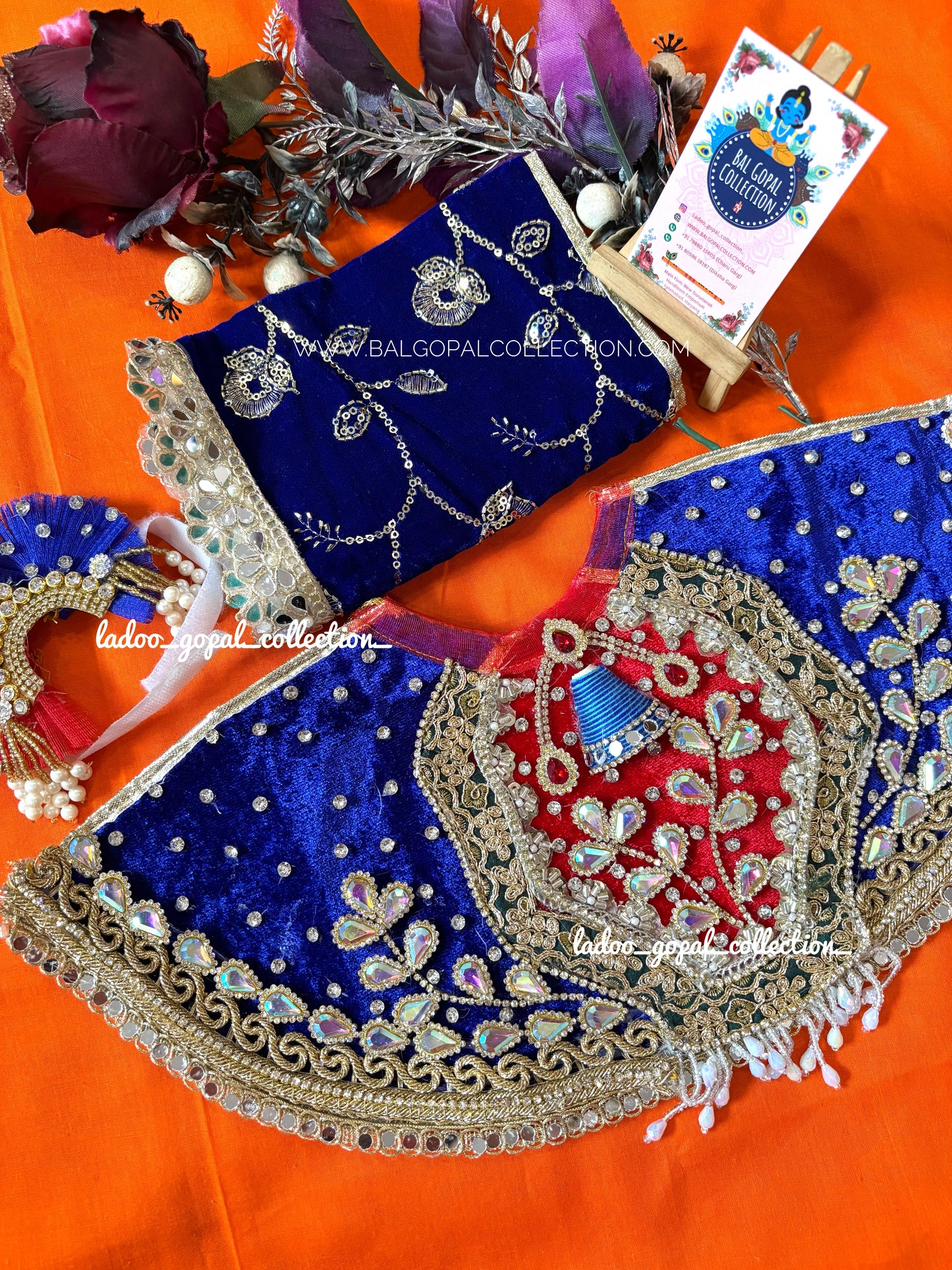 Shahi radha krishna poshak (RK Set)