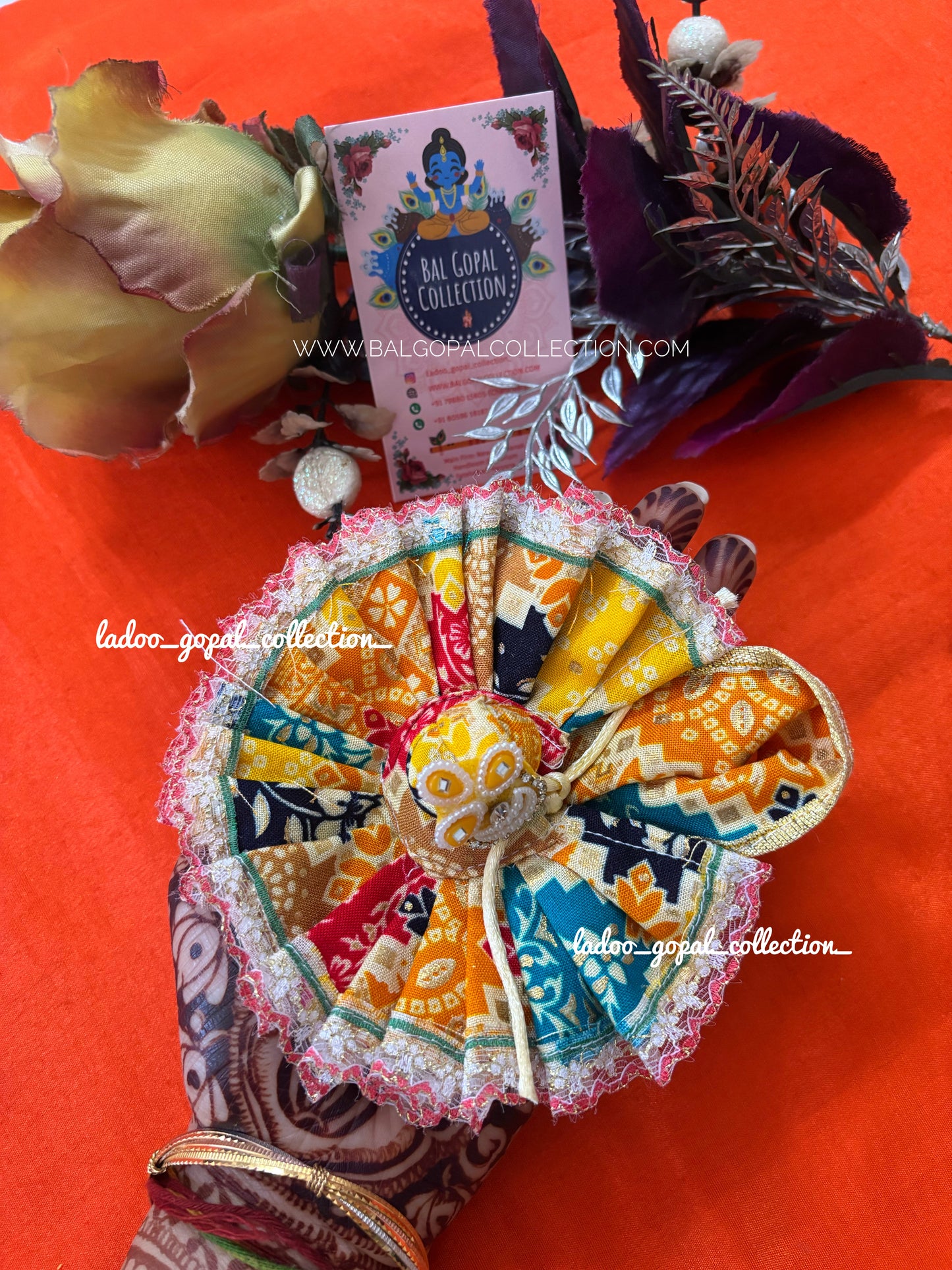 Cotton dresses for laddu gopal (7 designs)