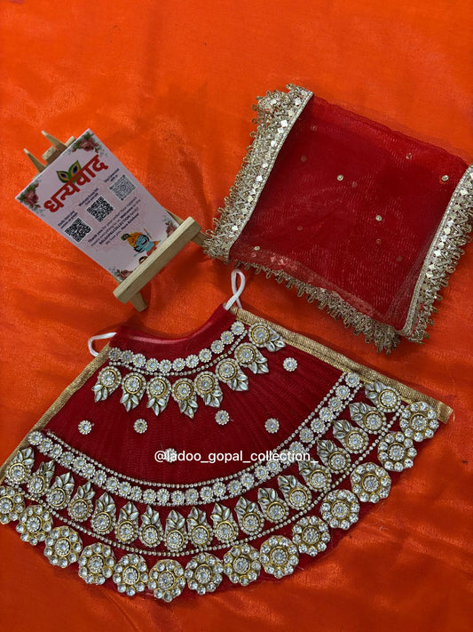 Lehnga Patka for Mata Rani
